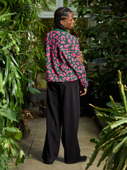 Arbor Antwerp Leopard Cardigan | Pink