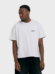 Arbor Antwerp Pixel Cactus T-Shirt | Melange Grey