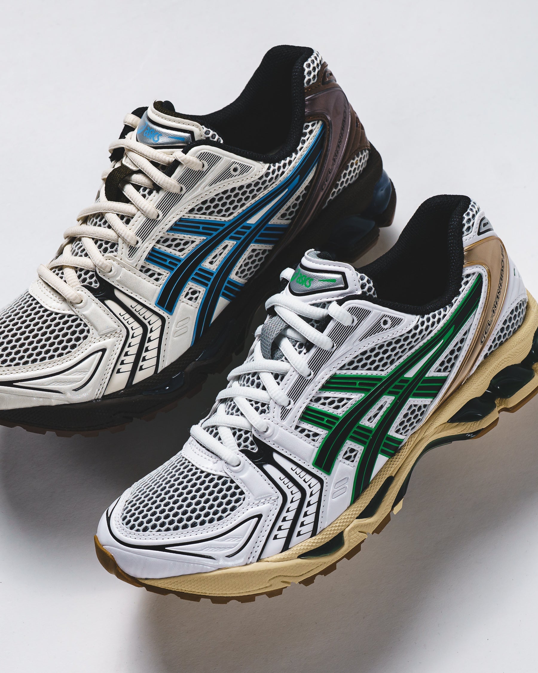 Asics Unisex Gel-Kayano 14 Cream Blue Coast 1203A740-104