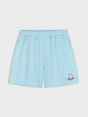 Banlieue Crest Mesh Shorts | Sky Blue