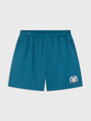 Banlieue Crest Mesh Shorts | Steel Blue