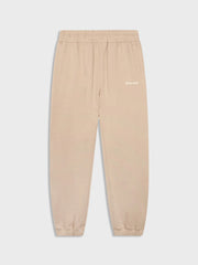 Banlieue Script Sweatpants | Beige