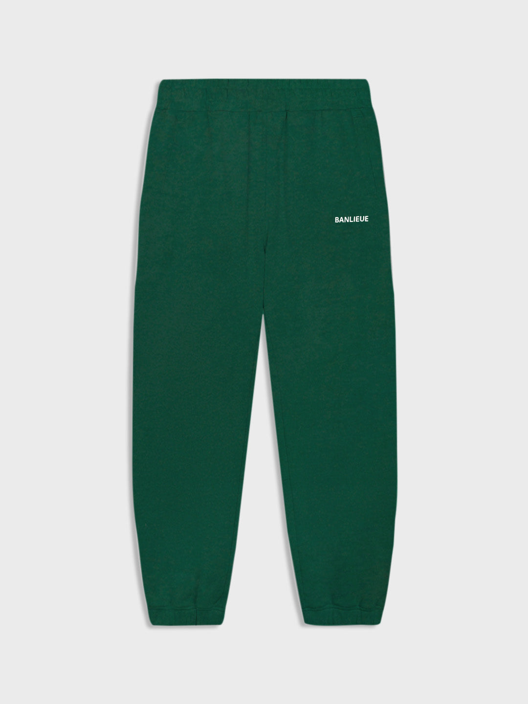 Banlieue Script Sweatpants | Forest Green