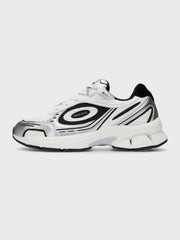 Banlieue The Runner+ Sneakers | White/Metallic Silver