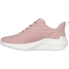 Women's Wide Fit Skechers 117485 Bobs Sport Squad Waves Just Wading Trainers