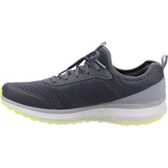 Men's Wide Fit Skechers 220102 GOrun Consistent Trainers - Charcoal/Lime