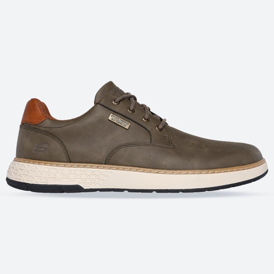 Men's Relaxed Fit Skechers 205234 Garlan Pryor Waterproof Trainers