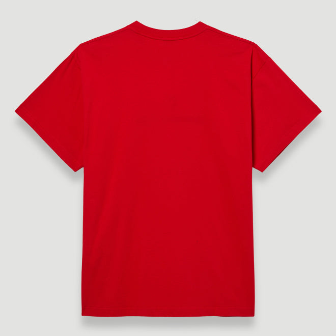 Bel-Air Athletics Men Academy T-Shirt Emb Logo Red