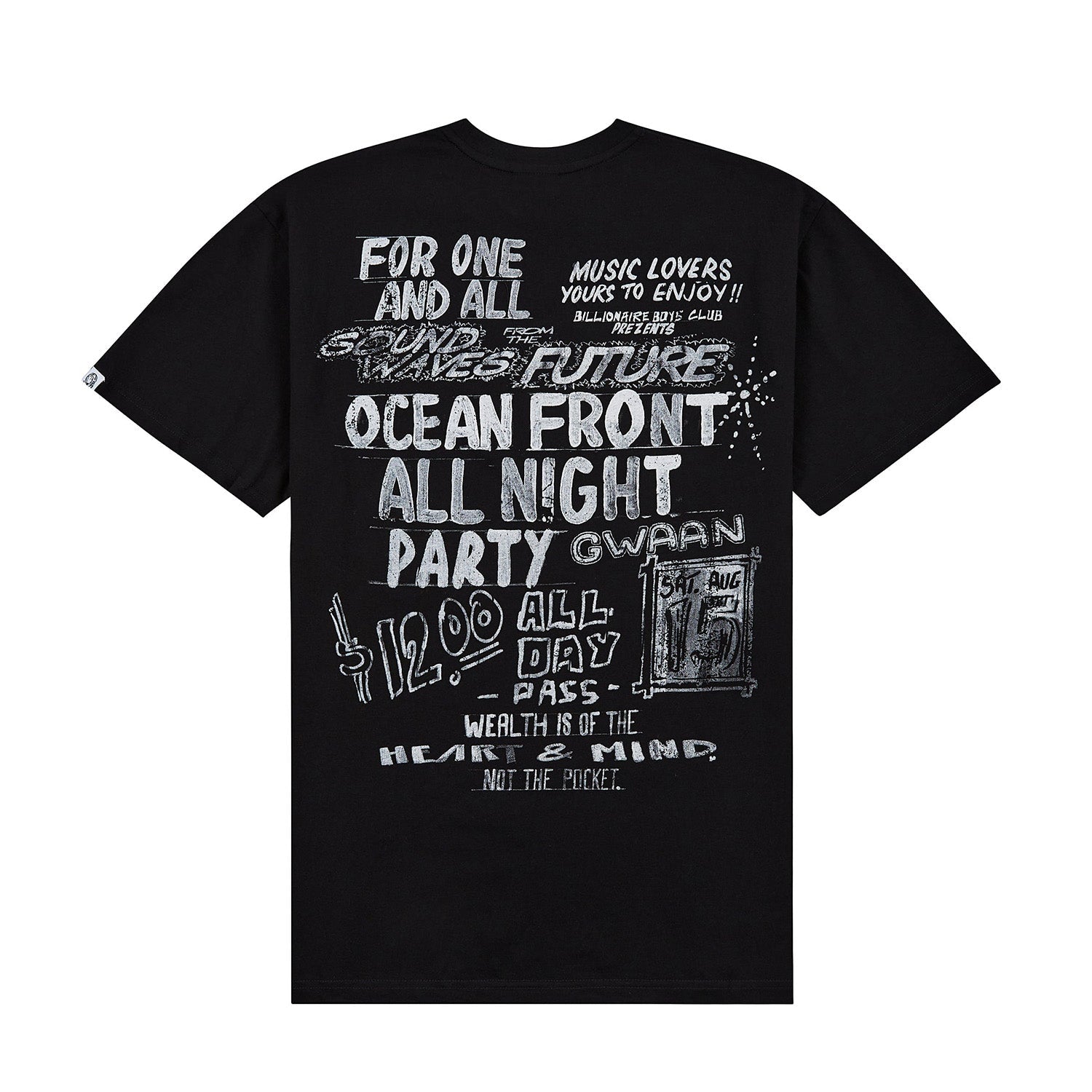 Billionaire Boys Club BB Partay SS Tee (Oversized Fit) Black