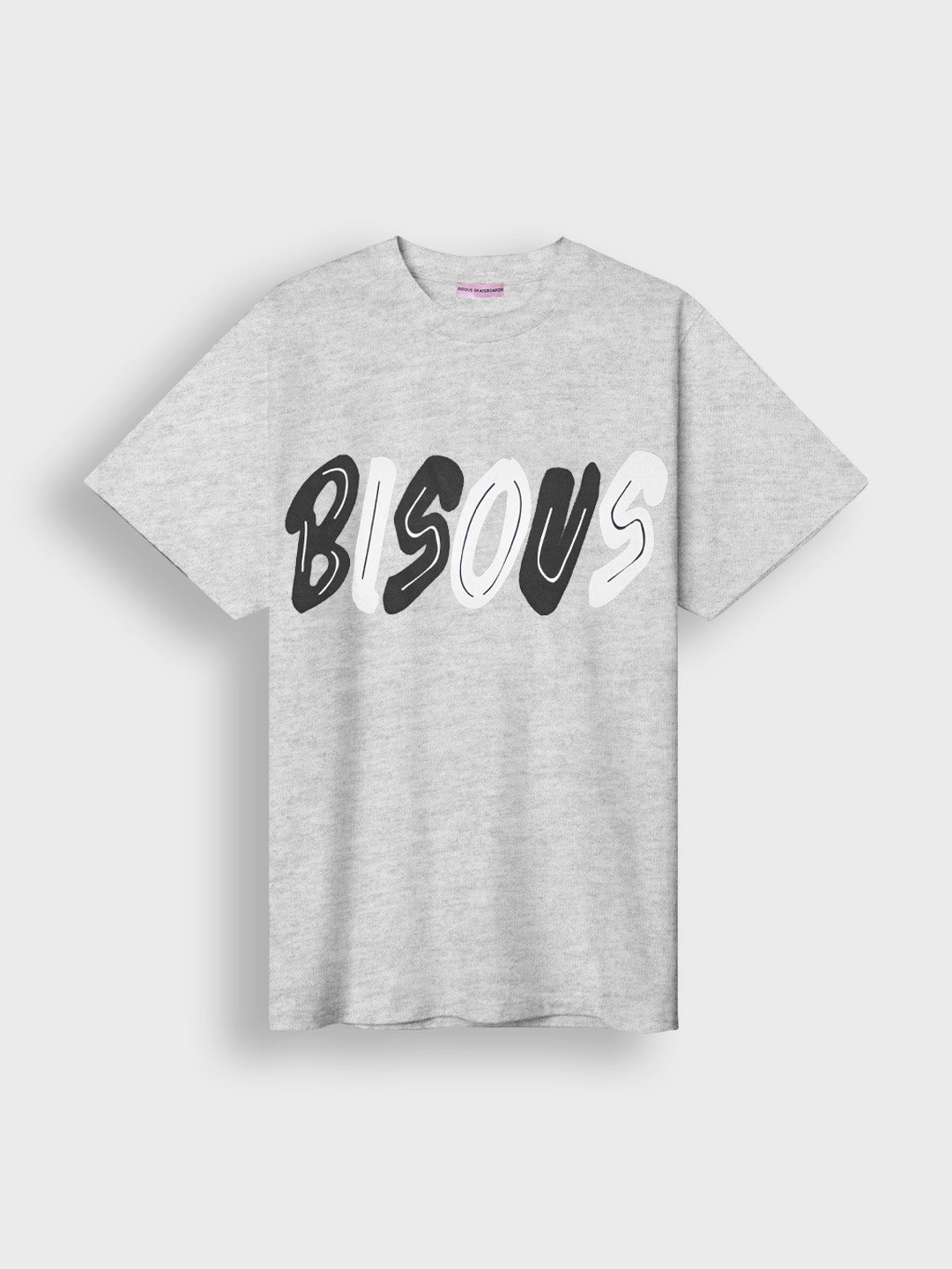 Bisous Skateboards Past T-Shirt | Grey
