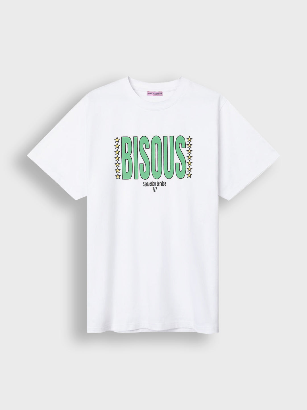 Bisous Skateboards Seduction T-Shirt | White