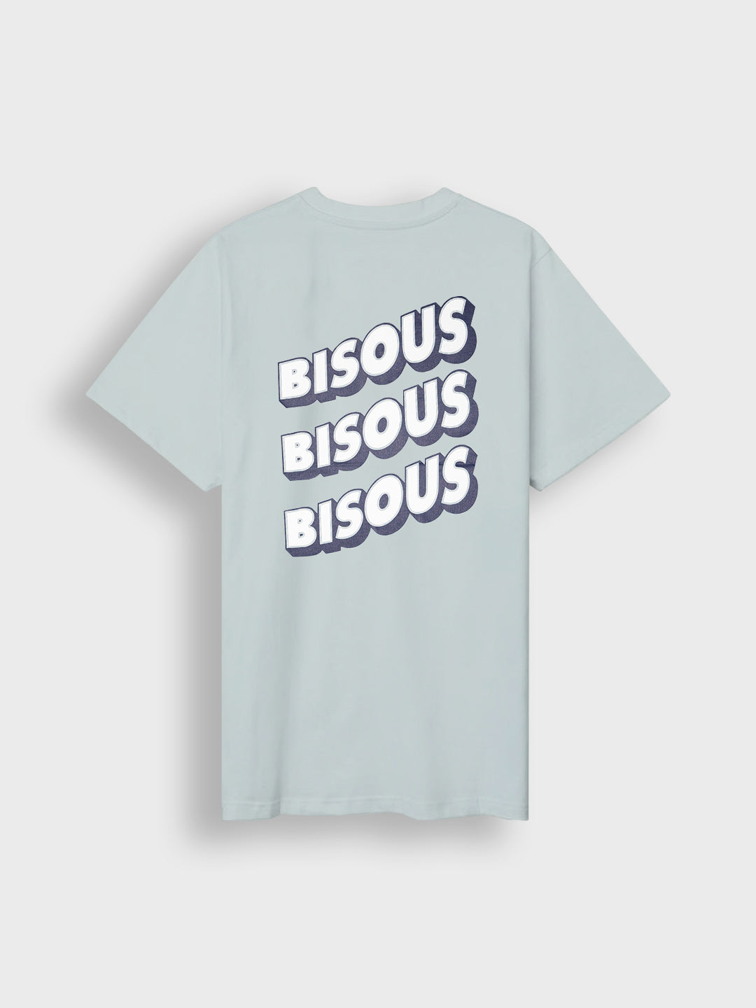 Bisous Skateboards Sonics T-Shirt | Light Grey