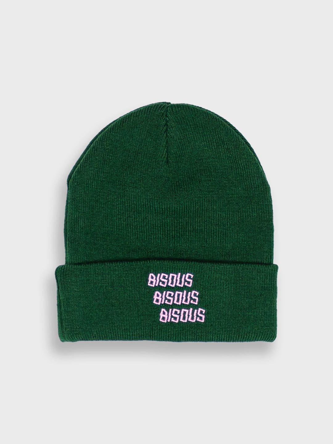 Bisous Skateboards X3 Beanie | Forest Green