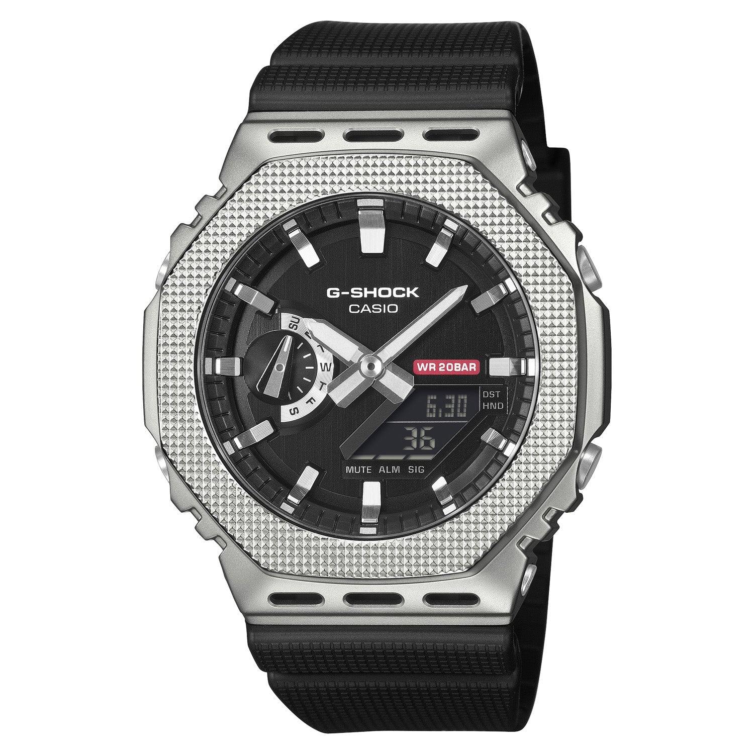 Casio G-Shock 2100 Silver GM2100M-1A