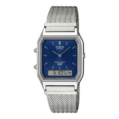 Casio Vintage Silver AQ230EM-2A