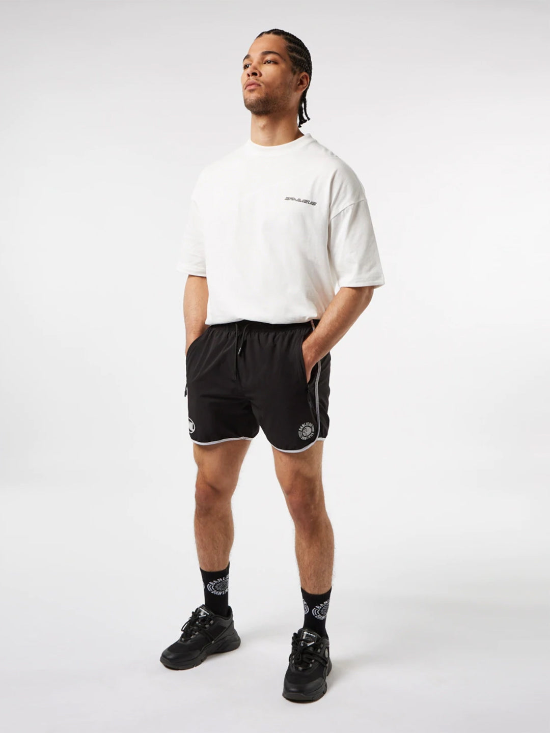 Banlieue Dept.22 Swimshorts | Black