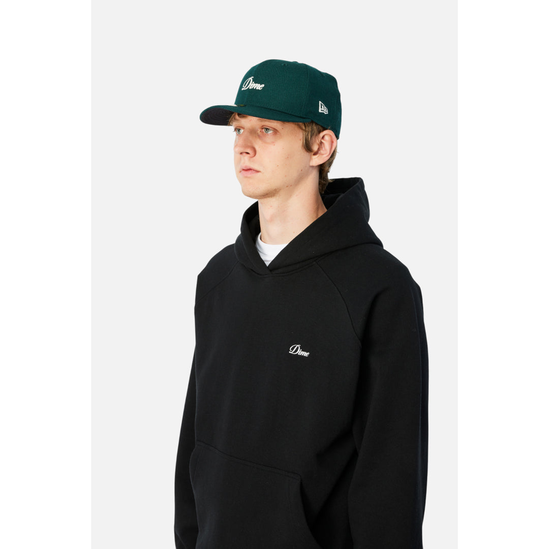 Dime Cursive New Era Cap Evergreen