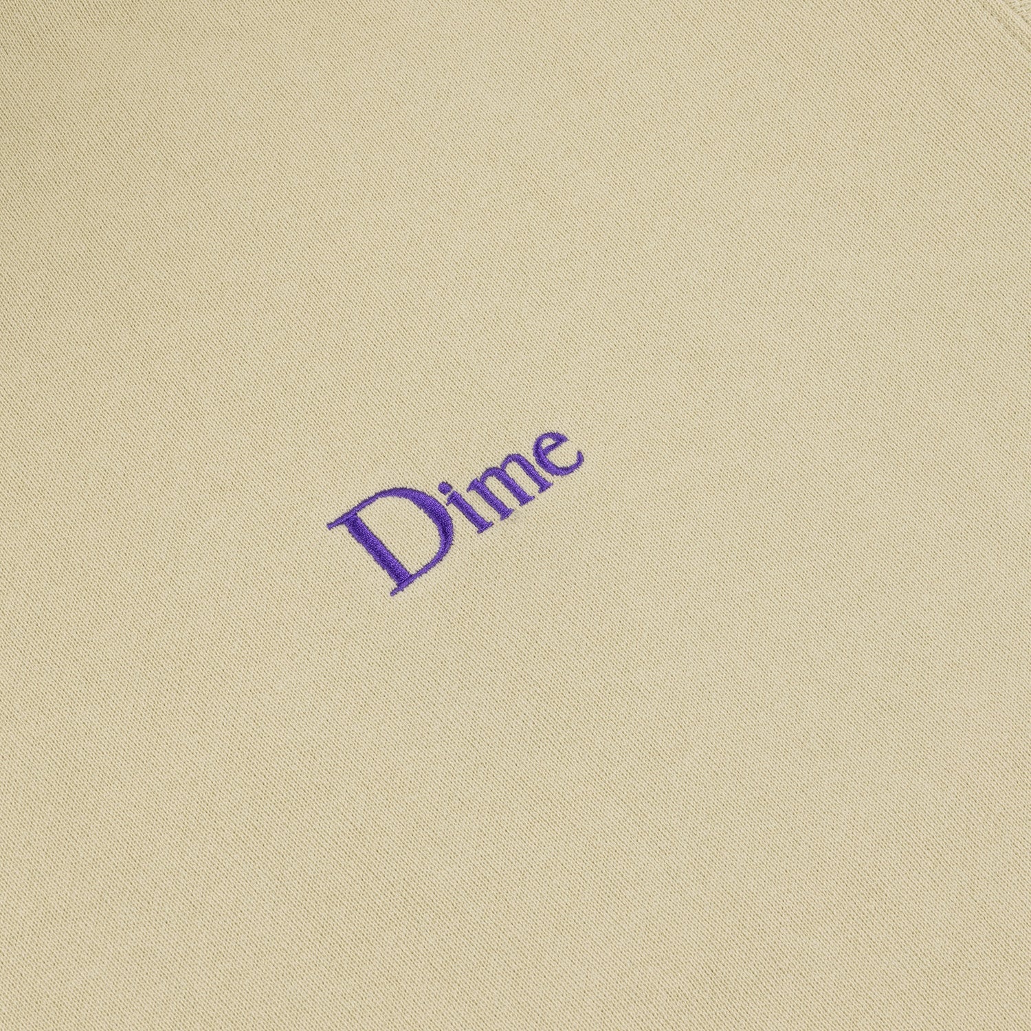 Dime Men Classic Small Logo Crewneck Light Moss