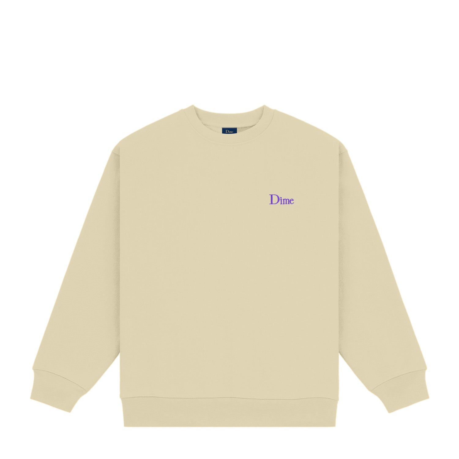 Dime Men Classic Small Logo Crewneck Light Moss