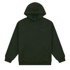 Dime Men Classic Small Logo Hoodie Forest Green