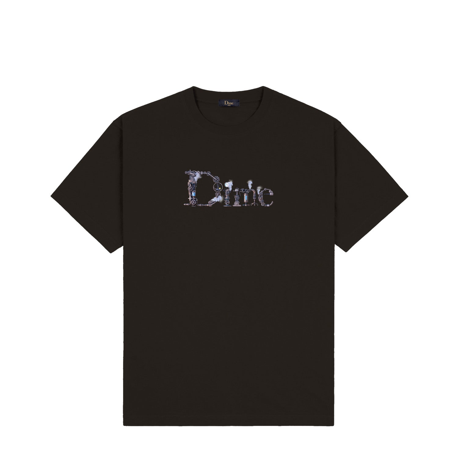 Dime Men Classic Steampunk T-Shirt Vintage Black