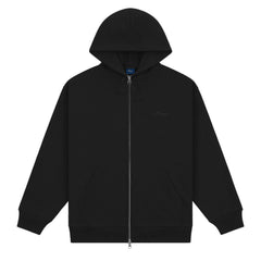 Dime Men Cursive Zip-Hoodie Black