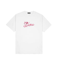 Dime Satin T-Shirt White