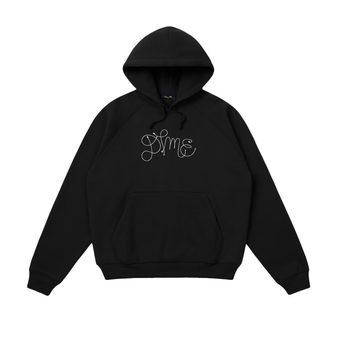 Dime Tell Hoodie Black
