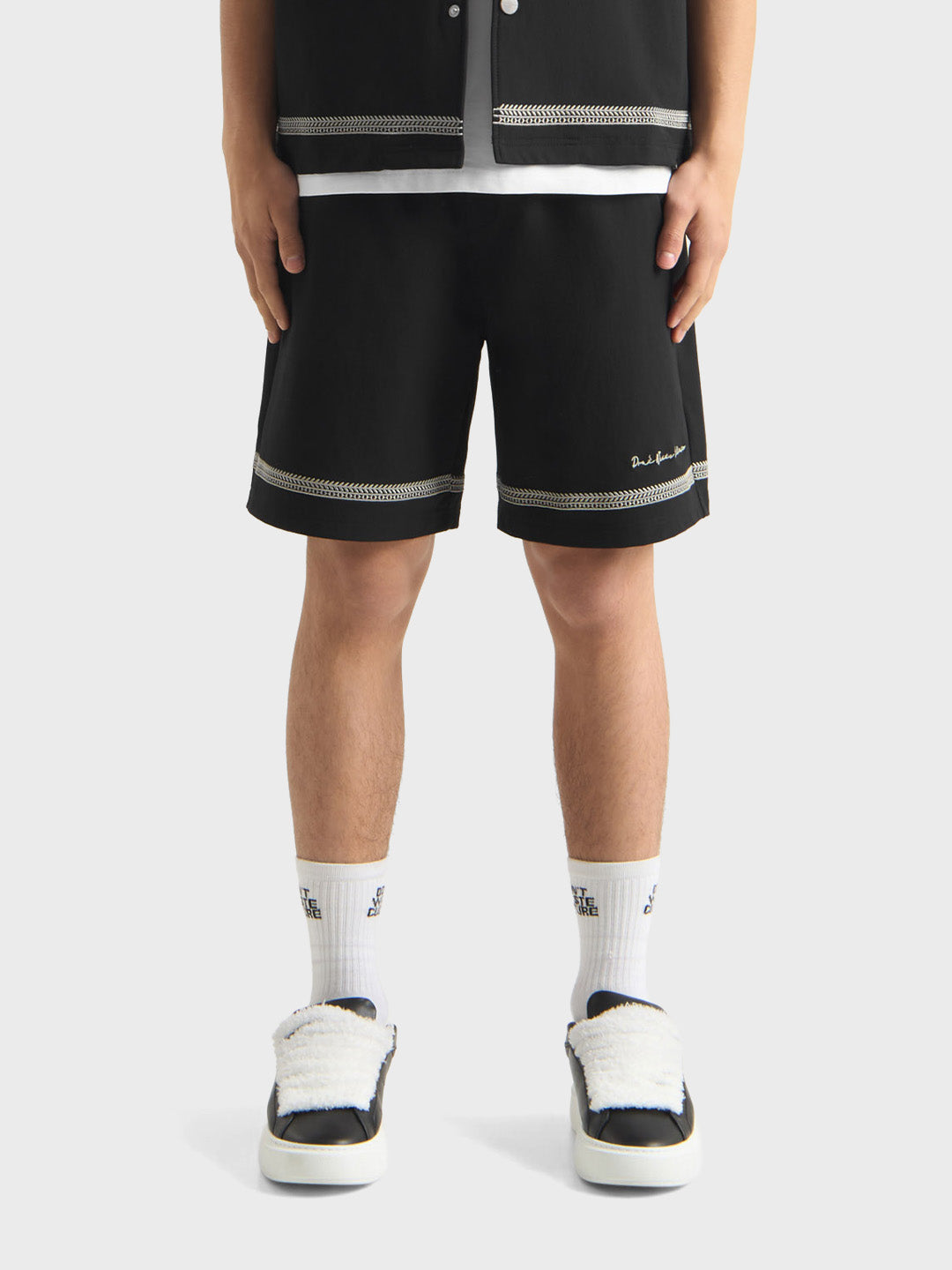 Don't Waste Culture Enkira Shorts | Black