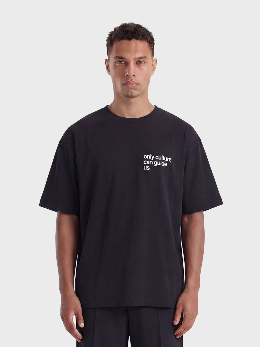 Don't Waste Culture Oshimi T-Shirt | Black