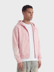 Don't Waste Culture Wesandra Zip Hoodie | Pink