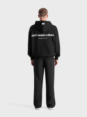 Don't Waste Culture Ale Zip Hoodie | Black