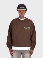 Don't Waste Culture Anira Crewneck Sweater | Brown
