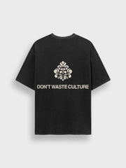 Don't Waste Culture Azemari T-Shirt | Washed Black