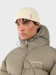 Don't Waste Culture Fisherman Beanie | Creme