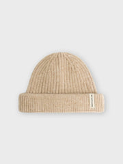 Don't Waste Culture Fisherman Beanie | Light Biscuit