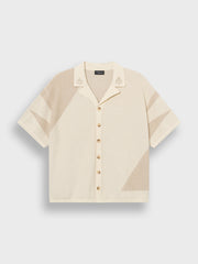 Don't Waste Culture Helviane Knitted Shirt | Beige