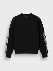 Don't Waste Culture Ionora Knitted Sweater | Black