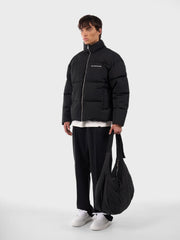 Don't Waste Culture Laore Puffer Jacket | Black