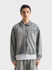 Don't Waste Culture Querine Denim Jacket | Mid Blue