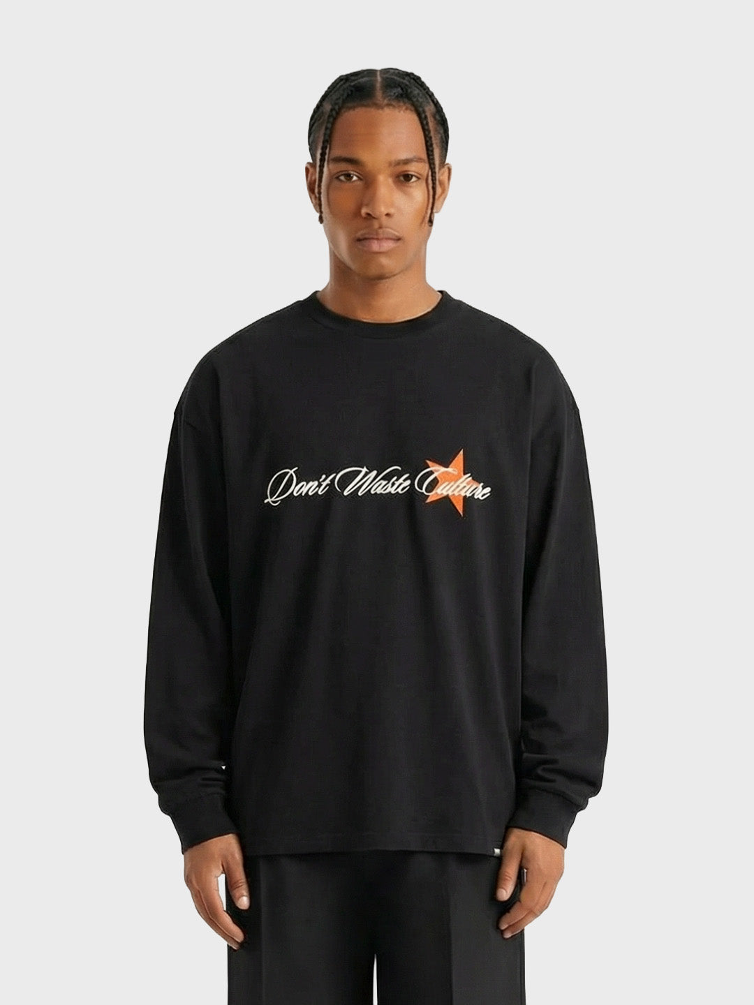 Don't Waste Culture Unisa Longsleeve | Black