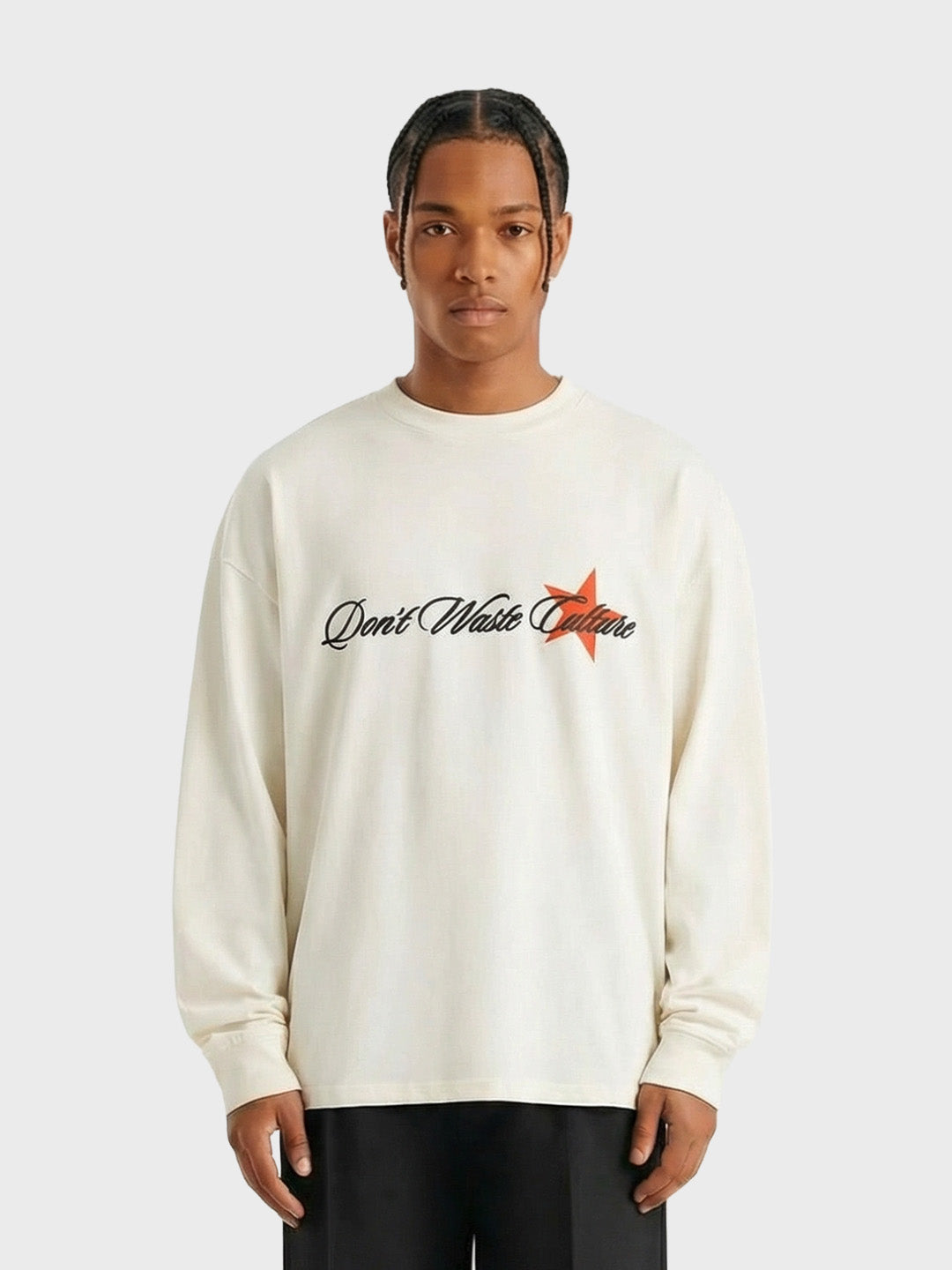 Don't Waste Culture Unisa Longsleeve | Off-White