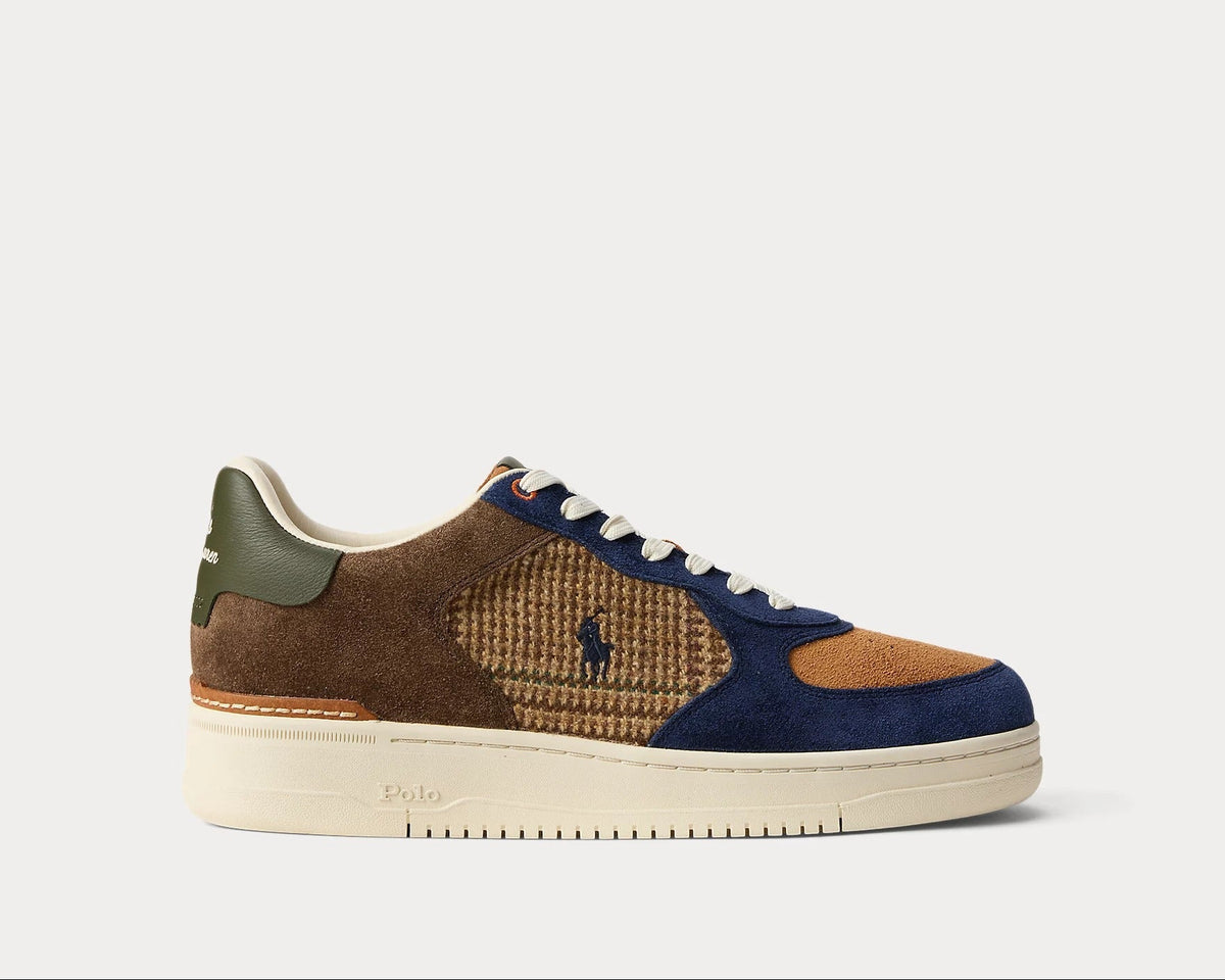 Masters Court Suede & Tweed Sneaker