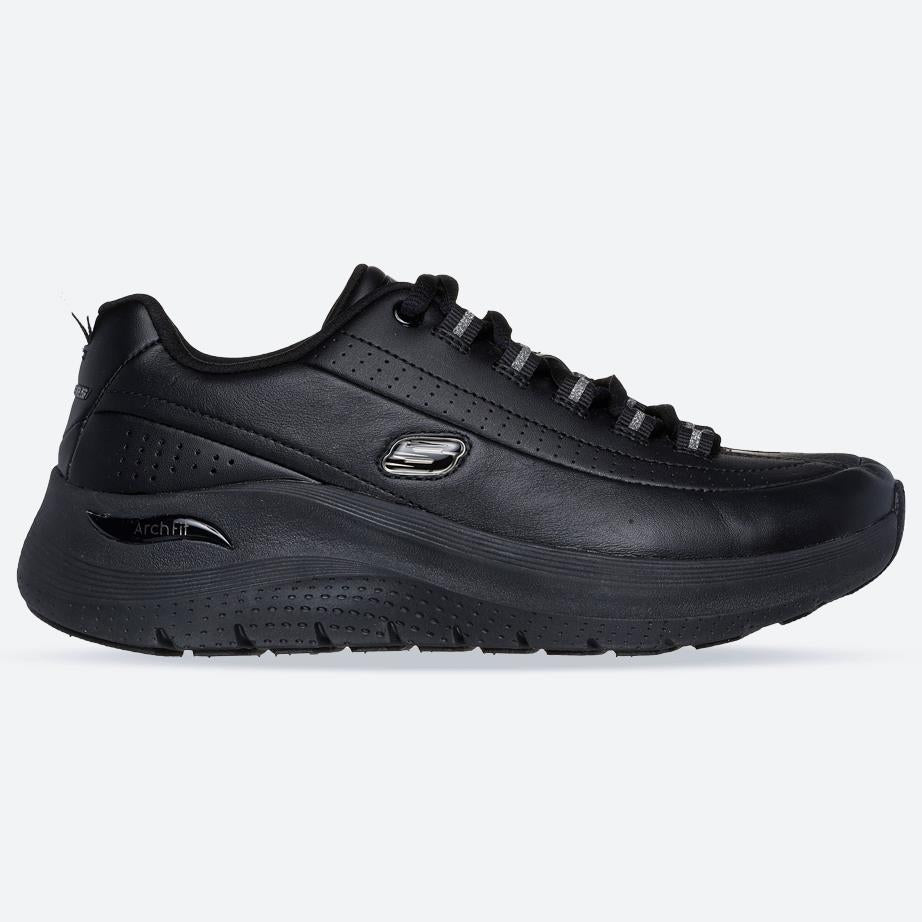 Women's Wide Fit Skechers 150061 Arch Fit 2.0 Star Bound Trainers
