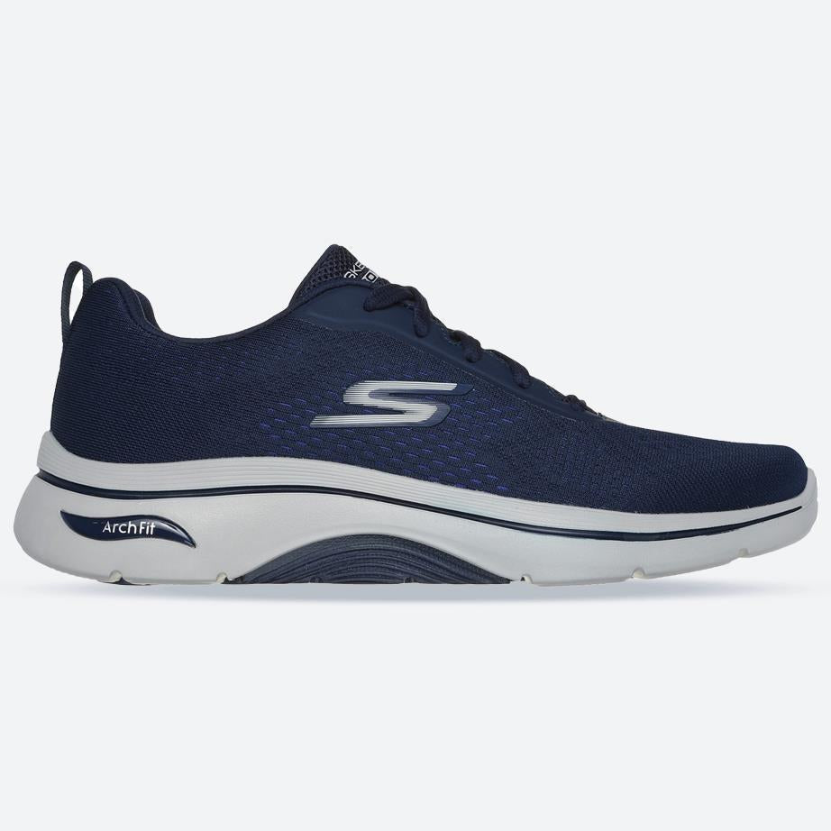 Men's Wide Fit Skechers 216516 Go Walk Arch Fit 2.0 Idyllic 2 Trainers