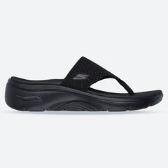 Women's Wide Fit Skechers 140861 Carrie Go Walk Arch Fit 2.0 Sandals