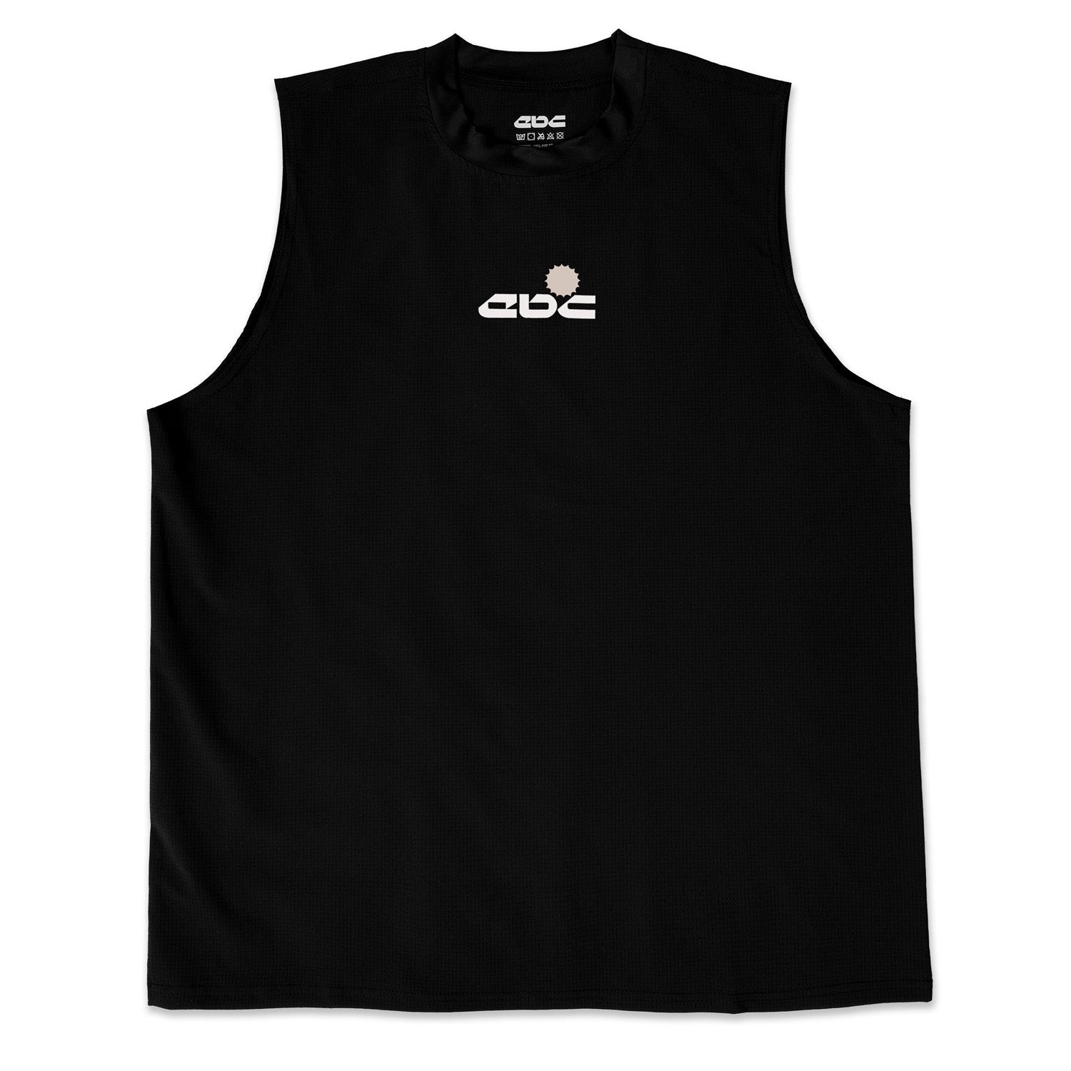 Everday Better Club Performance Tank Black White