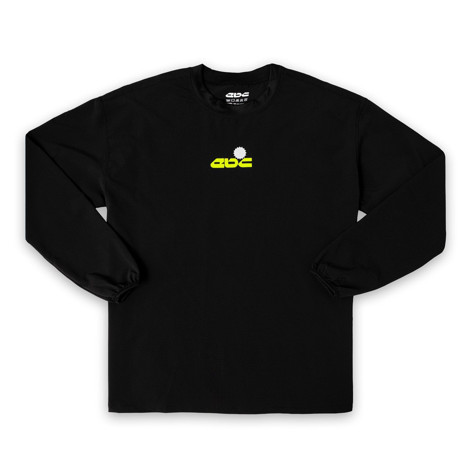 Everyday Better Club Performance Longsleeve Black Neon