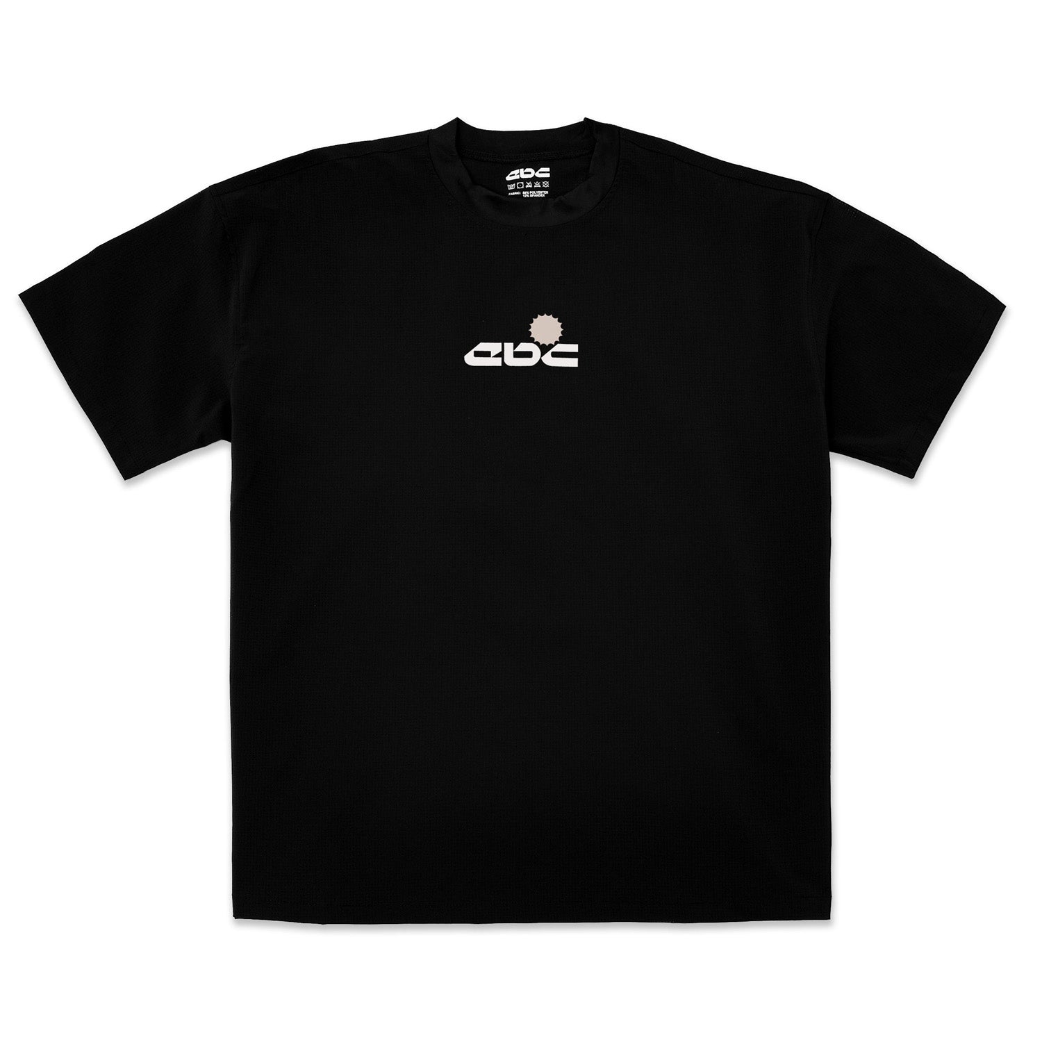 Everyday Better Club Performance T-Shirt Black White