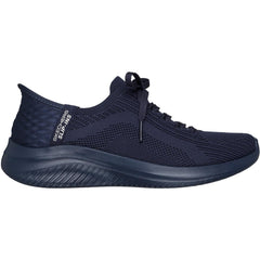 Women's Wide Fit Skechers 150447 Slip-ins Ultra Flex 3.0 Pure Color Trainers